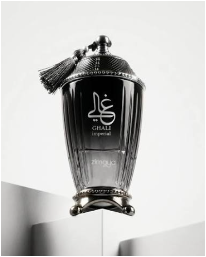 Zimaya Ghali Imperial Eau de Parfum Spray for Men, Spicy Woody Powdery Fragrance, 3.4 fl oz / 100 ml