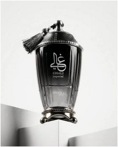 Zimaya Ghali Imperial Eau de Parfum Spray for Men, Spicy Woody Powdery Fragrance, 3.4 fl oz / 100 ml