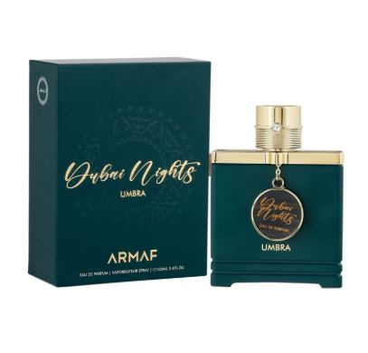 Armaf Dubai Nights Umbra Eau de Parfum | Warm, Spicy, Woody & Amber Notes | Unisex Fragrance