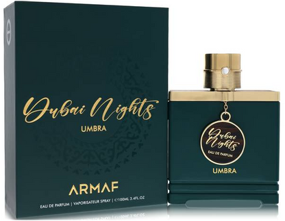 Armaf Dubai Nights Umbra Eau de Parfum | Warm, Spicy, Woody & Amber Notes | Unisex Fragrance
