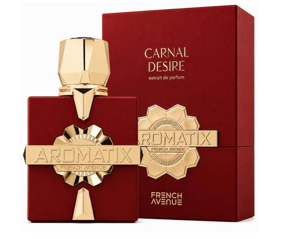 French Avenue Aromatix Carnal Desire Eau de Parfum | Fruity, Floral, Sweet & Woody Notes | Unisex Fragrance