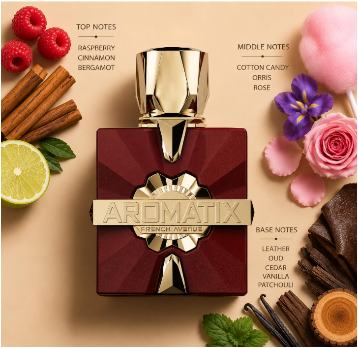 French Avenue Aromatix Carnal Desire Eau de Parfum | Fruity, Floral, Sweet & Woody Notes | Unisex Fragrance