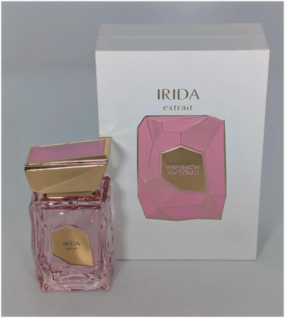 French Avenue Irida Extrait Eau de Parfum 100ml (3.4 Fl Oz) | Fruity, Floral, Powdery & Woody Notes | Women's Fragrance