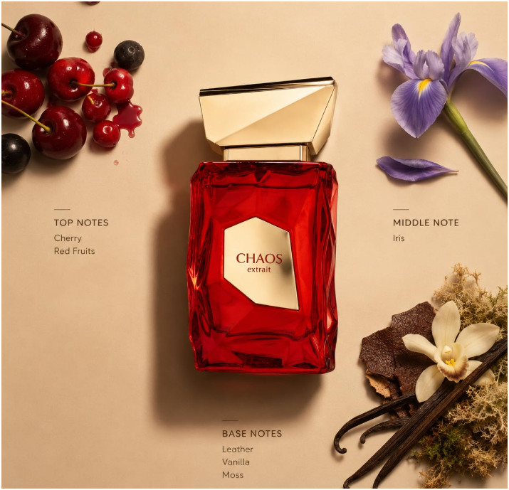 French Avenue Chaos Extrait Eau de Parfum 100ml (3.4 Fl Oz) | Citrus, Spicy, Aromatic & Woody Notes | Men's Fragrance