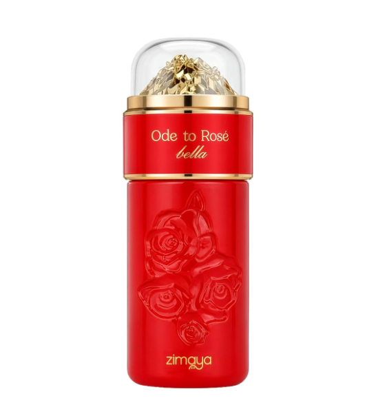 Zimaya Ode To Rose Bella Eau de Parfum 100ml (3.4 Fl Oz) | Rose, Pear, Blackcurrant, Jasmine, Vanilla, Musk & Patchouli | Women's Fragrance