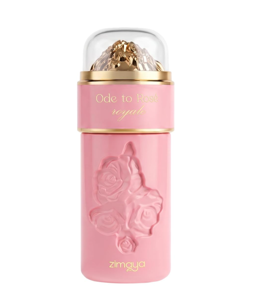 Zimaya Ode To Rose Royale Eau de Parfum for Women, 100ml (3.4 Fl Oz), Floral Fruity Fragrance with Orange, Peach, Pear, Peony, Violet, Musk, Vanilla, Amber & Vetiver