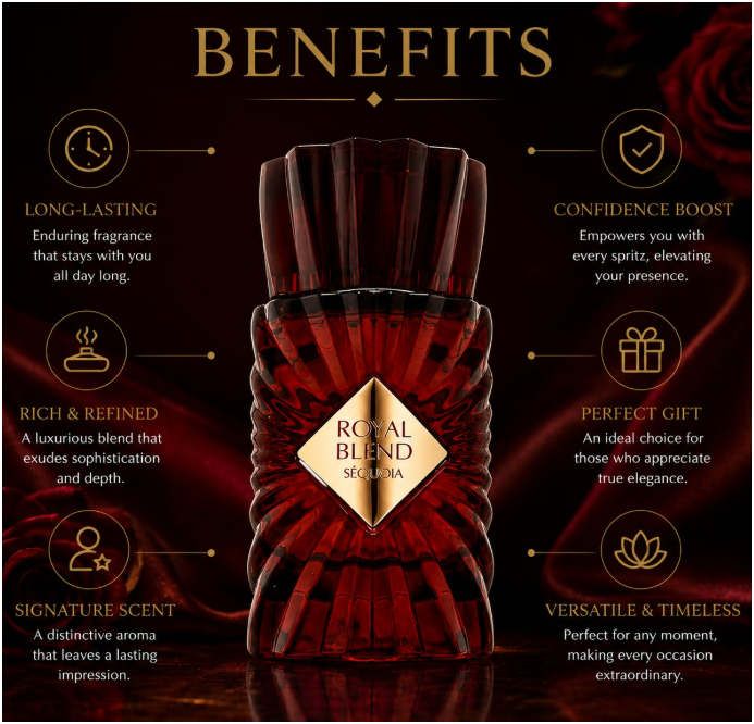 French Avenue Royal Blend Sequoia Eau de Parfum for Unisex, 100ml (3.4 Fl Oz), Woody Aromatic Fragrance with Fresh, Spicy, Woody, Amber & Musk Accords
