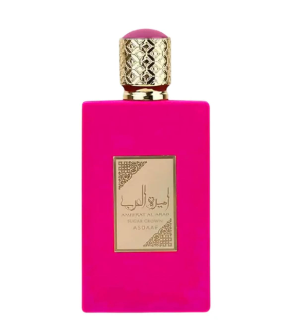 Lattafa Ameerat Al Arab Sugar Crown Eau de Parfum for Women, 100ml (3.4 Fl Oz), Sweet Floral Fruity Fragrance with Fruity, Floral, Vanilla, Musk & Woody Accords