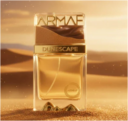 Armaf Dunescape Dubai Eau de Parfum for Men, 100ml (3.4 Fl Oz), Woody Aromatic Fragrance with Fresh Citrus, Aromatic, Spicy, Woody, Amber & Musk Accords