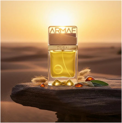 Armaf Dunescape Dubai Eau de Parfum for Men, 100ml (3.4 Fl Oz), Woody Aromatic Fragrance with Fresh Citrus, Aromatic, Spicy, Woody, Amber & Musk Accords
