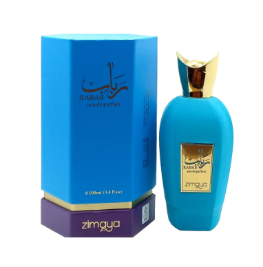 Zimaya Rabab Eau de Parfum for Unisex, 100ml (3.4 Fl Oz), Warm Oriental Woody Fragrance with Fruity, Floral, Spicy, Oud, Amber & Musk Accords