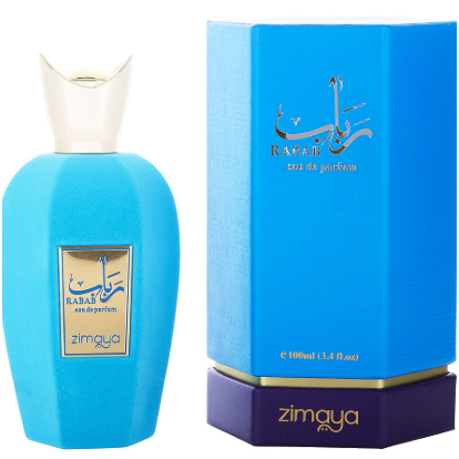 Zimaya Rabab Eau de Parfum for Unisex, 100ml (3.4 Fl Oz), Warm Oriental Woody Fragrance with Fruity, Floral, Spicy, Oud, Amber & Musk Accords