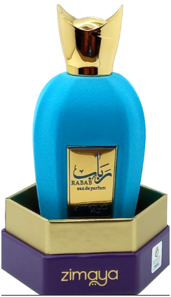 Zimaya Rabab Eau de Parfum for Unisex, 100ml (3.4 Fl Oz), Warm Oriental Woody Fragrance with Fruity, Floral, Spicy, Oud, Amber & Musk Accords