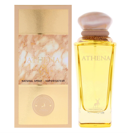 Maison Alhambra Athena Eau de Parfum for Women, 100ml (3.4 Fl Oz), Floral Musky Fragrance with Fresh, Floral, Powdery, Woody & Musky Accords