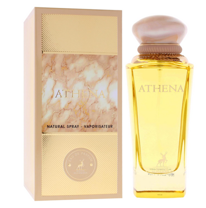 Maison Alhambra Athena Eau de Parfum for Women, 100ml (3.4 Fl Oz), Floral Musky Fragrance with Fresh, Floral, Powdery, Woody & Musky Accords