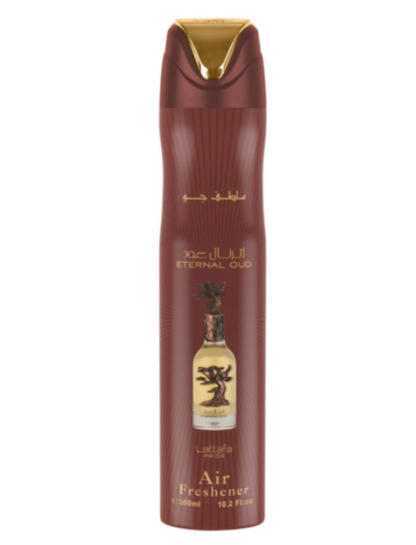 LATTAFA PRIDE ETERNAL OUD Air Freshener 300ML 3 PC Combo – Long-Lasting Oud &amp; Woody Fragrance for Home, Car &amp; Office