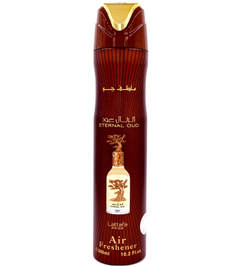 LATTAFA PRIDE ETERNAL OUD Air Freshener 300ML 3 PC Combo – Long-Lasting Oud &amp; Woody Fragrance for Home, Car &amp; Office