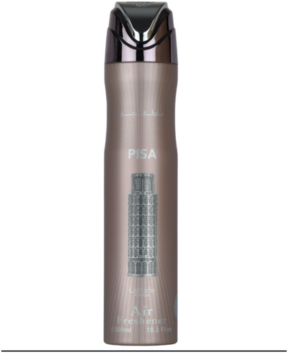 Lattafa Pisa Air Freshener 3 Pc Combo, 300ml Fragrance Air Freshener Spray Set for Home, Car &amp; Office, 3-Piece Combo