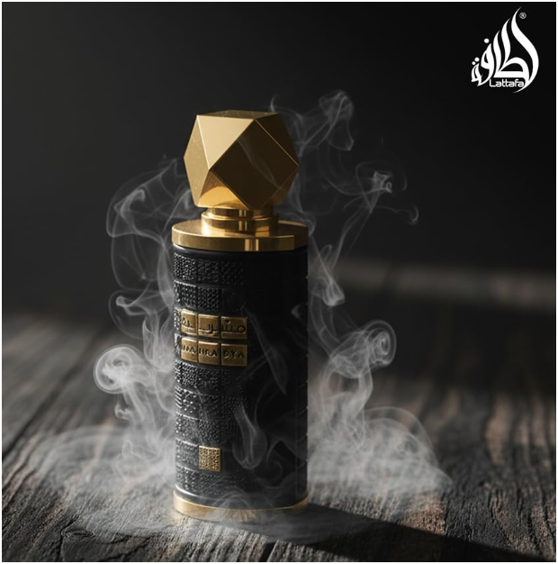 Lattafa Mashrabya Eau de Parfum Spray 100ml (3.4 Fl Oz) | Apple Shisha, Pink Pepper, Tobacco, Cinnamon, Dates, Oud Smoke, Vanilla & Caramel | Unisex Fragrance