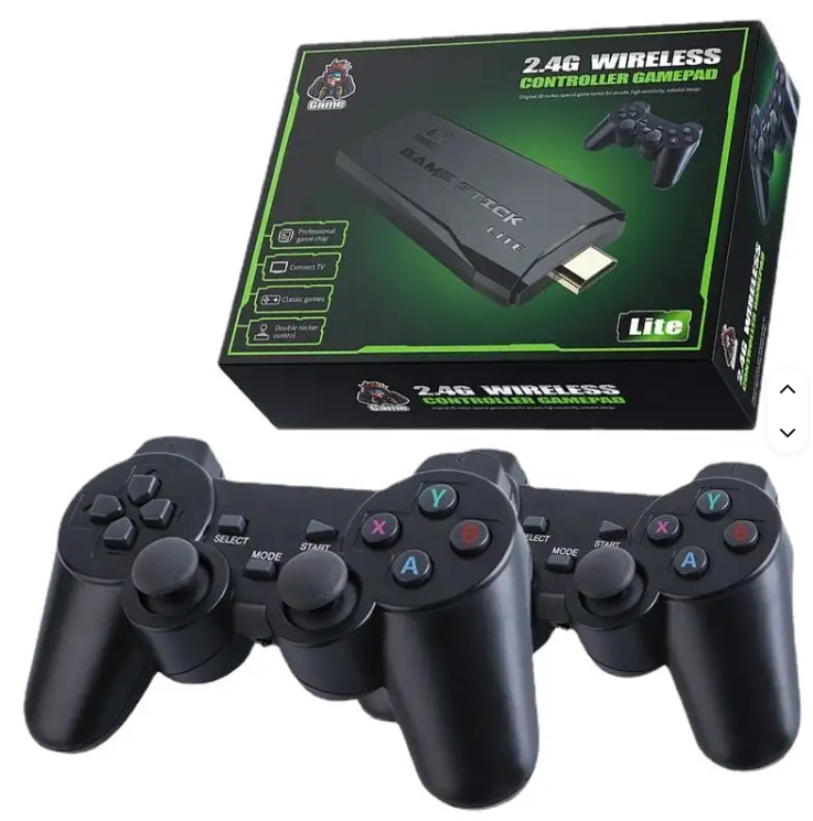 M8 Mini Video Game Console GS5 USB Stick Wireless Handheld Player, Built-In 3500 Games, HD TV Output, Portable Retro Gaming System