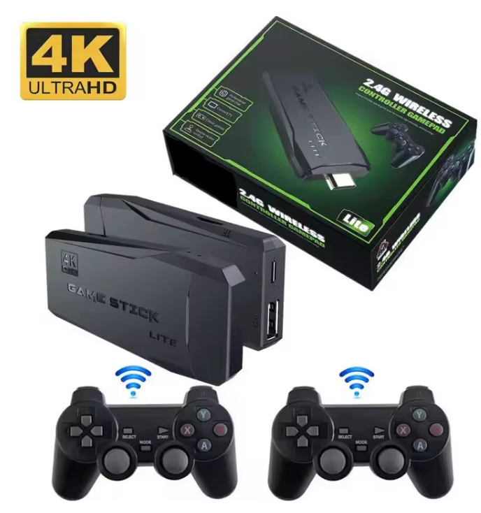 M8 Mini Video Game Console GS5 USB Stick Wireless Handheld Player, Built-In 3500 Games, HD TV Output, Portable Retro Gaming System