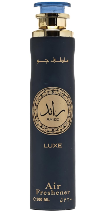 Raed Luxe Air Freshener 3 Pack Bundle – Fruity, Floral, Spicy, Woody | 10.1 oz / 300 ml Each | Lattafa
