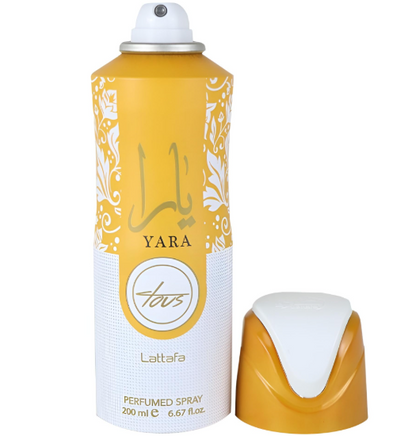 Yara Tous Body Spray 3 Pack Bundle – 200 ml Each | Lattafa