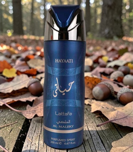 Hayaati Al Maleky Body Spray 3 Pack Bundle – 200 ml Each | Lattafa