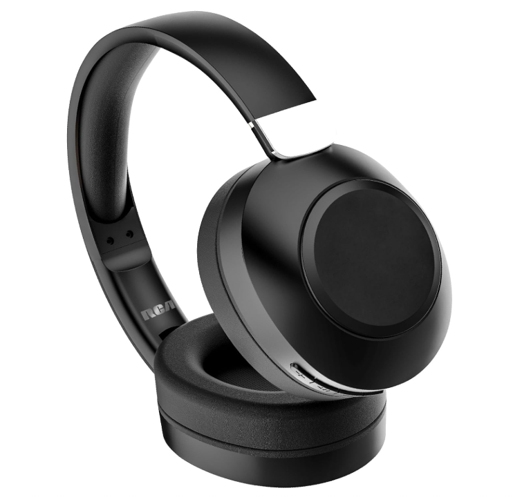 RCA Wave-54 Wireless Over-Ear Bluetooth Headphones – Premium Sound & Comfort
