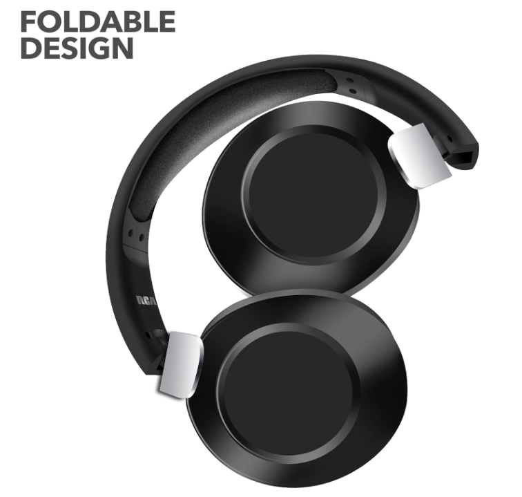 RCA Wave-54 Wireless Over-Ear Bluetooth Headphones – Premium Sound & Comfort