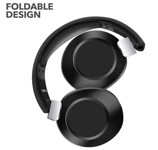RCA Wave-54 Wireless Over-Ear Bluetooth Headphones – Premium Sound & Comfort