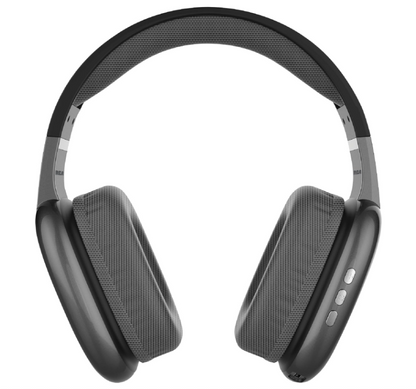 RCA Wave‑56 Wireless Over‑Ear Bluetooth Headphones – 20 Hour Battery Life, Hi‑Res Audio, Enhanced Bass, Transparency Mode, Lightweight Comfort, Travel Friendly Design, White