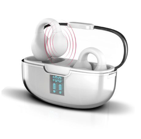 RCA Wave‑66 Wireless Over-Ear Bluetooth Headphones – Hi-Res Audio, Long Battery Life, Comfortable Fit, Multi-Color (Black, Pink, White)
