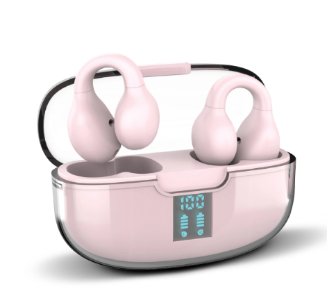 RCA Wave‑66 Wireless Over-Ear Bluetooth Headphones – Hi-Res Audio, Long Battery Life, Comfortable Fit, Multi-Color (Black, Pink, White)