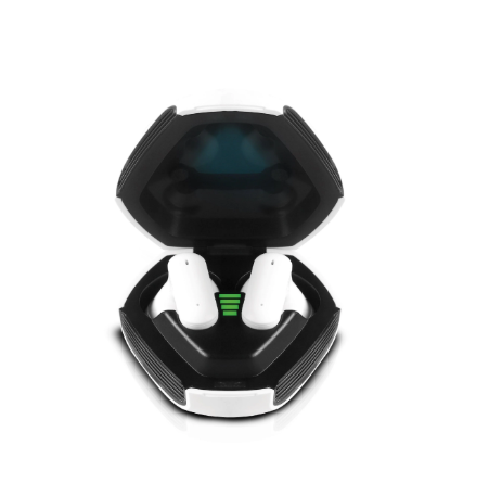RCA Wave-78 True Wireless Earbuds – Bluetooth, 20H Playtime, Immersive Sound, Compact Design, Multi-Color (Black, White, Red)
