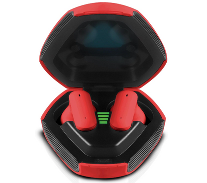 RCA Wave-78 True Wireless Earbuds – Bluetooth, 20H Playtime, Immersive Sound, Compact Design, Multi-Color (Black, White, Red)