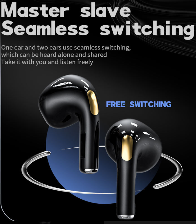 KM89 HiFi Stereo Sound True Wireless Earbuds – ENC Noise Reduction, HD Call Mic, Sport & Gaming Headset, Bluetooth TWS