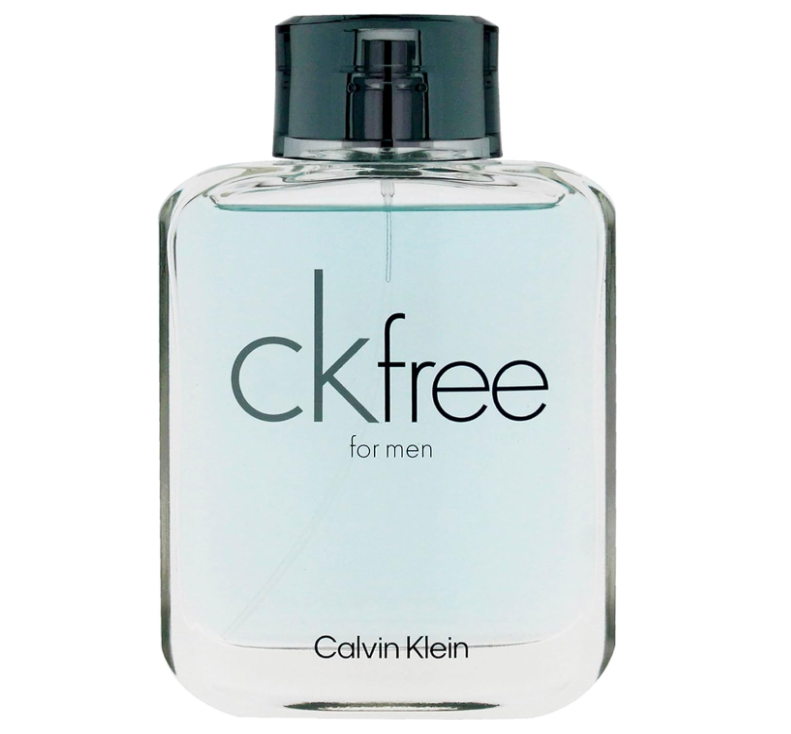 Calvin Klein CK Free Eau de Toilette for Men 3.4 oz / 100ml – Fresh Aromatic Woody Fragrance Spray