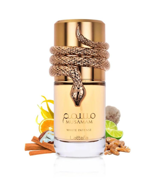 Lattafa Musamam White Intense EDP Unisex 100ml – Warm Spicy