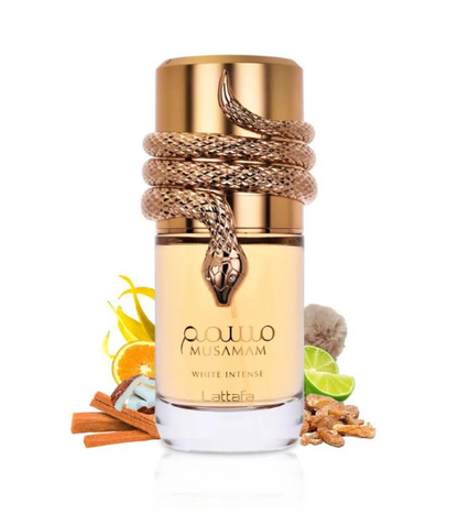 Lattafa Musamam White Intense EDP Unisex 100ml – Warm Spicy