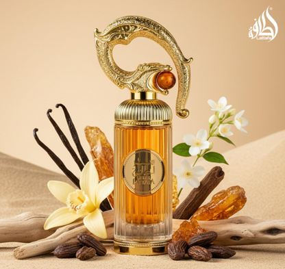 Lattafa Sehr Eau de Parfum Unisex 3.4 oz / 100ml – Warm Spicy Woody Arabian Fragrance Spray