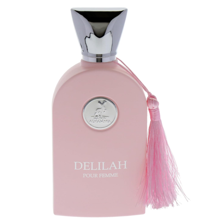 Lattafa Maison Alhambra Delilah Pour Femme Eau de Parfum for Women 3.4 oz / 100ml – Floral Fruity Sweet Perfume Spray Long Lasting