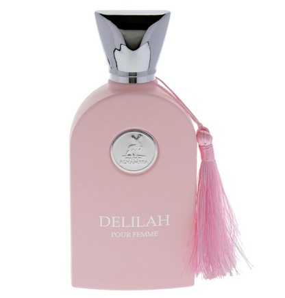 Lattafa Maison Alhambra Delilah Pour Femme Eau de Parfum for Women 3.4 oz / 100ml – Floral Fruity Sweet Perfume Spray Long Lasting