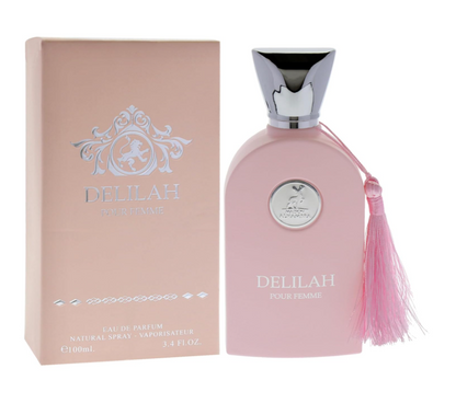 Lattafa Maison Alhambra Delilah Pour Femme Eau de Parfum for Women 3.4 oz / 100ml – Floral Fruity Sweet Perfume Spray Long Lasting