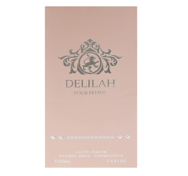 Lattafa Maison Alhambra Delilah Pour Femme Eau de Parfum for Women 3.4 oz / 100ml – Floral Fruity Sweet Perfume Spray Long Lasting