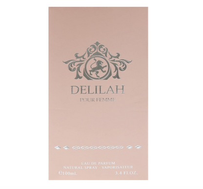 Lattafa Maison Alhambra Delilah Pour Femme Eau de Parfum for Women 3.4 oz / 100ml – Floral Fruity Sweet Perfume Spray Long Lasting
