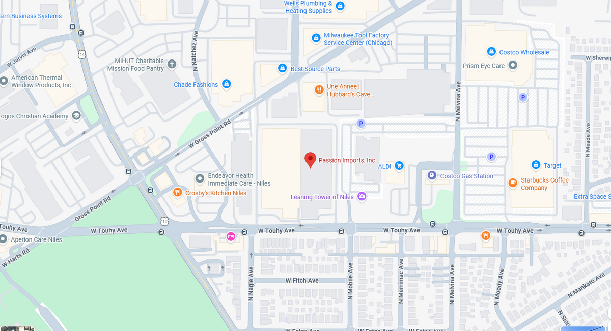 Map to Visit our store