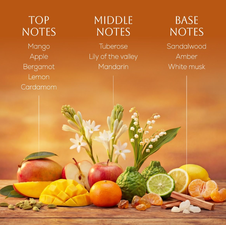 Mangue Mood by Ahuja Extrait de Parfum 3.4 oz | Tropical Fruity Sweet Unisex Fragrance | Long Lasting Perfume Spray