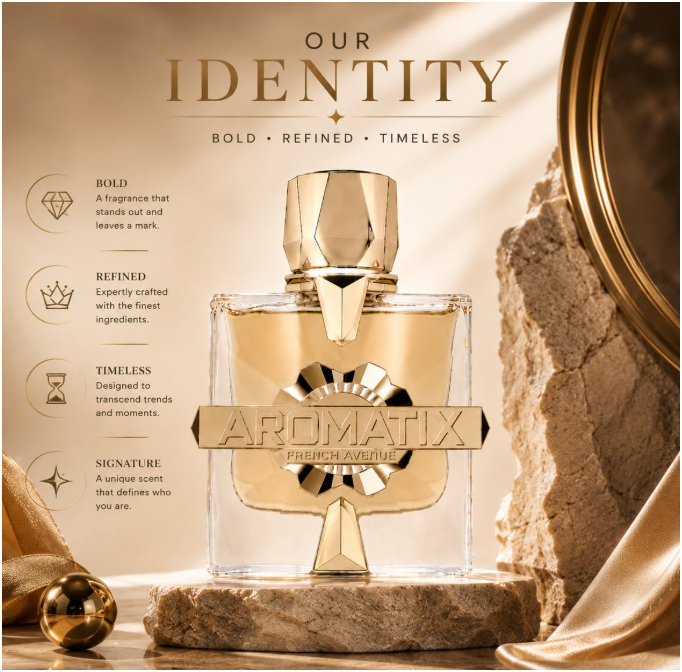 French Avenue Xandal Eau de Parfum 100ml | Fresh Woody Aromatic Unisex Fragrance | Long Lasting Modern Perfume Spray