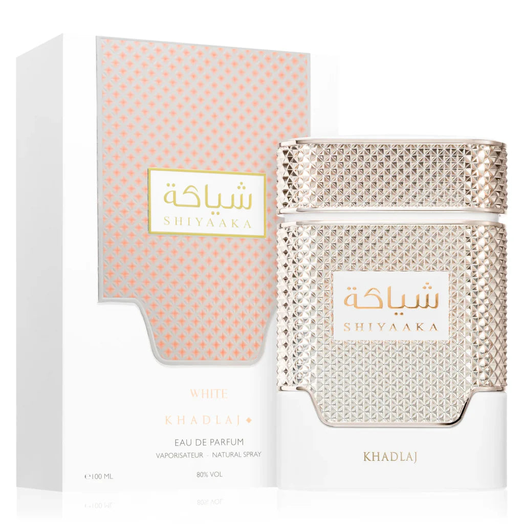 Shiyaaka White 3.40 Fl. Oz EDP Spray By Khadlaj